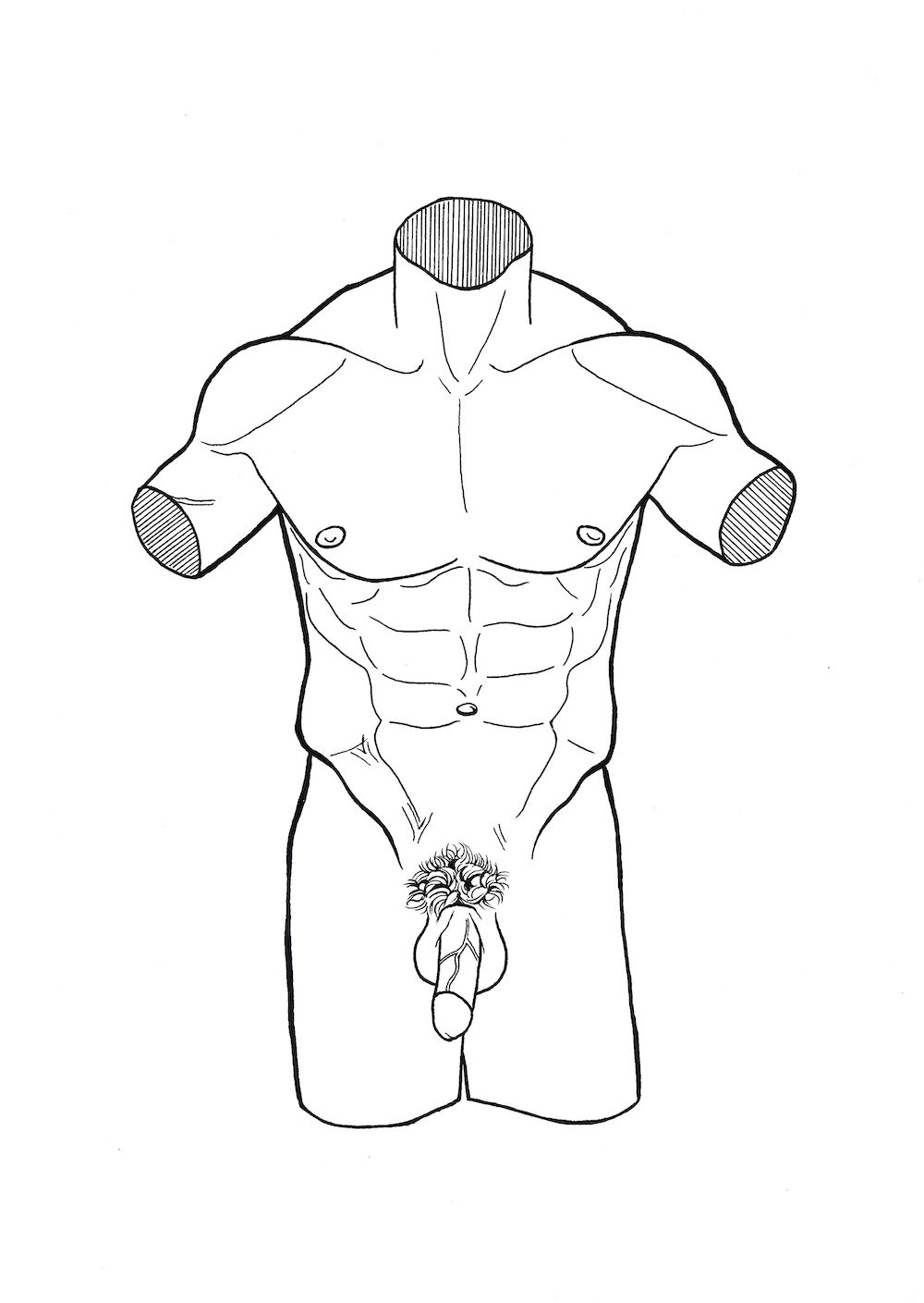 Marlon Lorenty Male Erotica Illustration