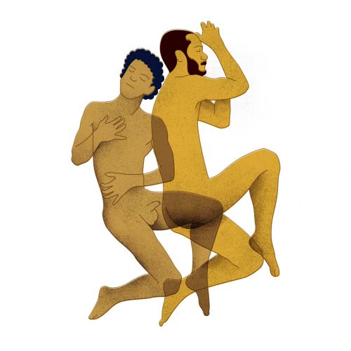 Male Erotica Illustration Marlon Lorenty Daphnis sleeps with Dryas